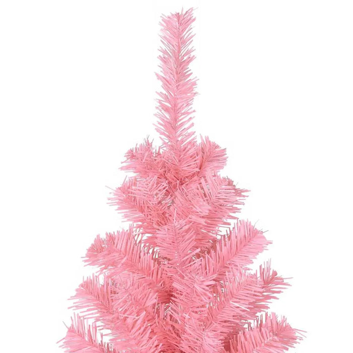 180cm Cone-Shaped Artificial Christmas Tree – Pink | 300 Warm White LEDs VIDAXL - Little and Giant Explorers vidaXL