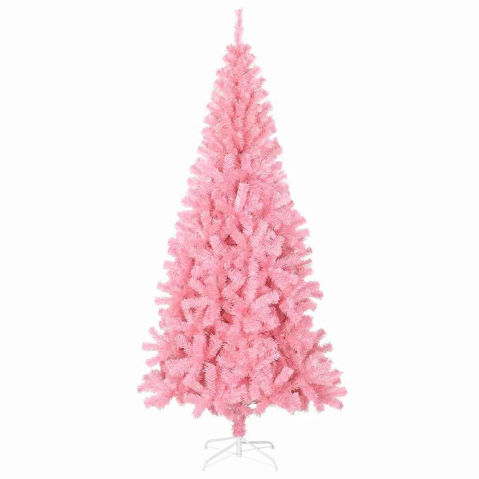 180cm Cone-Shaped Artificial Christmas Tree – Pink | 300 Warm White LEDs VIDAXL - Little and Giant Explorers vidaXL