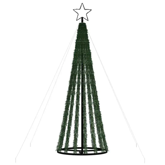 Christmas Tree Light Cone with 275 LEDs Blue 180cm - Little and Giant Explorers vidaXL