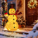 180cm Lighted Snowman Christmas Decoration | 8 Lighting Modes and Remote Control COSTWAY - Little and Giant Explorers vidaXL