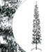 180cm Slim Artificial Half Christmas Tree with Flocked Snow | Space-Saving Design VIDAXL - Little and Giant Explorers vidaXL