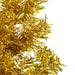 180cm Slim Artificial Half Christmas Tree with Stand - Gold | Space-Saving Design VIDAXL - Little and Giant Explorers vidaXL