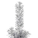 180cm Slim Artificial Half Christmas Tree with Stand - Silver | Space-Saving Design VIDAXL - Little and Giant Explorers vidaXL