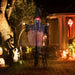 183cm Animated Halloween Hanging Witch Prop | Sound and Light Effects OUTSUNNY - Little and Giant Explorers Outsunny