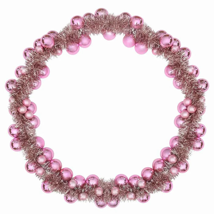 186cm Christmas Ball Garland – Pink | Lightweight - Indoor and Outdoor Festive Décor VIDAXL - Little and Giant Explorers vidaXL