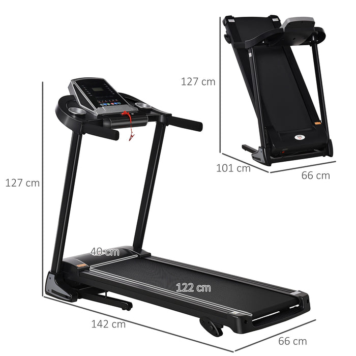 2.0HP Incline Treadmill Running Machine with LED Display - Little and Giant Explorers HOMCOM