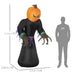 2.1m Inflatable Pumpkin-Head Grim Reaper| LED Lights for Indoor and Outdoor Use HOMCOM - Little and Giant Explorers HOMCOM