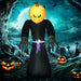 2.1m Inflatable Pumpkin-Head Grim Reaper| LED Lights for Indoor and Outdoor Use HOMCOM - Little and Giant Explorers HOMCOM