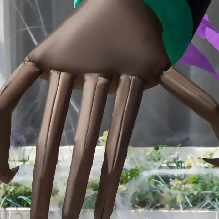 2.1m Inflatable Pumpkin-Head Grim Reaper| LED Lights for Indoor and Outdoor Use HOMCOM - Little and Giant Explorers HOMCOM