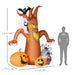 2.4m Inflatable Halloween Ghost Tree with Bat, Tombstone, Ghosts and Pumpkins – 7 LED Lights | OUTSUNNY - Little and Giant Explorers Outsunny