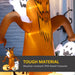 2.4m Inflatable Halloween Ghost Tree with Bat, Tombstone, Ghosts and Pumpkins – 7 LED Lights | OUTSUNNY - Little and Giant Explorers Outsunny