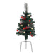 2 Artificial Pathway Christmas Tree in Green 76cm - Little and Giant Explorers vidaXL