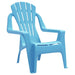 2 Garden Chairs for Children in Blue - Little and Giant Explorers vidaXL