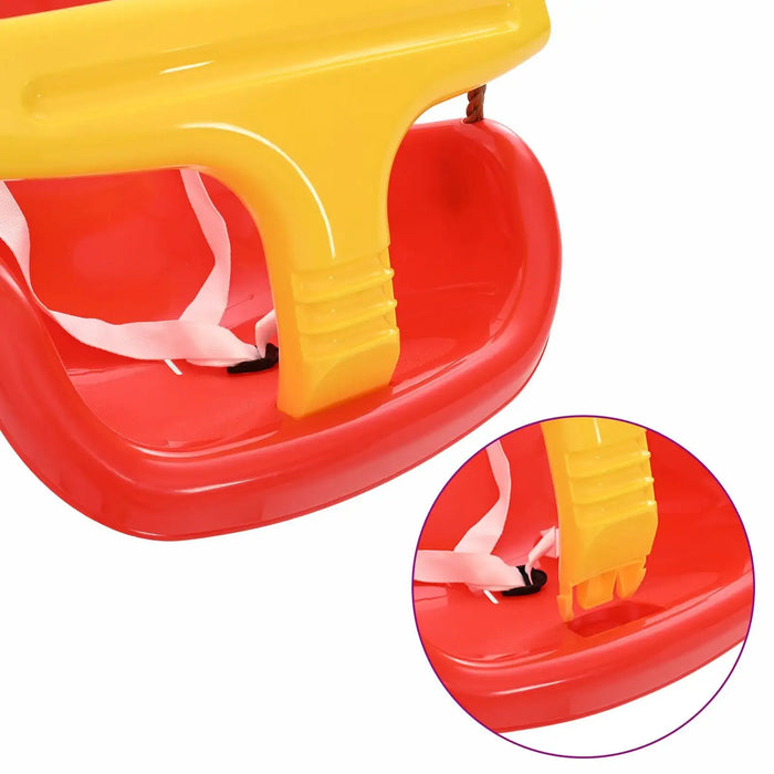 2 Compact Baby Swings | Space-Saving Baby Entertainment - Little and Giant Explorers vidaXL
