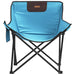 Camping Chairs with Pocket Foldable 2 pcs Bright Blue - Little and Giant Explorers vidaXL