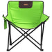 Camping Chairs with Pocket Foldable 2 pcs Green - Little and Giant Explorers vidaXL