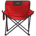 Camping Chairs with Pocket Foldable 2 pcs Red - Little and Giant Explorers vidaXL