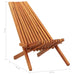 2 Folding Ergonomic Outdoor Lounge Chairs in Solid Acacia Wood - Little and Giant Explorers vidaXL