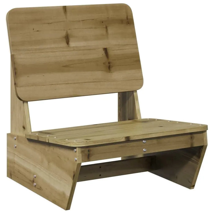 2 Garden Chairs in Impregnated Wood Pine - Little and Giant Explorers vidaXL