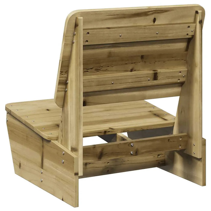 2 Garden Chairs in Impregnated Wood Pine - Little and Giant Explorers vidaXL