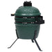 2-in-1 Ceramic Kamado Barbecue Grill Smoker in Green 56cm - Little and Giant Explorers vidaXL