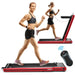 2-in-1 Folding Electric Treadmill | Walking and Running Modes - Bluetooth App Control COSTWAY - Little and Giant Explorers Costway
