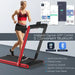 2-in-1 Folding Electric Treadmill | Walking and Running Modes - Bluetooth App Control COSTWAY - Little and Giant Explorers Costway