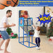 2-in-1 Kids Basketball Arcade Game – Electronic Scorer | Sticky Ball Targets COSTWAY - Little and Giant Explorers Costway