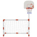 Children's Football and Basketball Set with Balls (98 x 50 x 70cm) - Little and Giant Explorers vidaXL