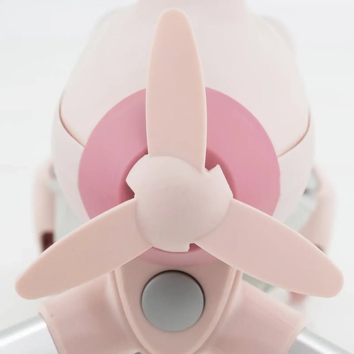 2-in-1 Kids Push Car – Pink Plane-Themed Ride-On | Adjustable Parent Handle COSTWAY - Little and Giant Explorers Costway