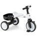 2-in-1 Kids Tricycle and Balance Bike – White and Black | Convertible Toddler Ride-On COSTWAY - Little and Giant Explorers Costway