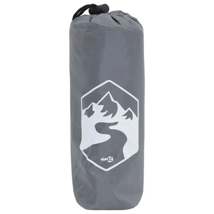 2-in-1 Rain Poncho and Camping Blanket – Grey | Adjustable Hood and Carry Bag VIDAXL - Little and Giant Explorers vidaXL