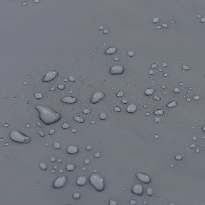 2-in-1 Rain Poncho and Camping Blanket – Grey | Adjustable Hood and Carry Bag VIDAXL - Little and Giant Explorers vidaXL