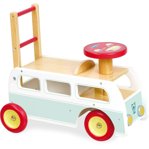 2 in 1 Retro Campervan Walker - Little and Giant Explorers Vilac