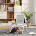 2 in 1 Standing Easel for Toddlers in White - Little and Giant Explorers AIYAPLAY