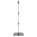 2-in-1 telescopic leaf and artificial grass rake with adjustable nylon bristles