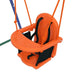 2-in-1 Toddler Garden Swing with Comfortable Seat and Safety Belt - Little and Giant Explorers Outsunny