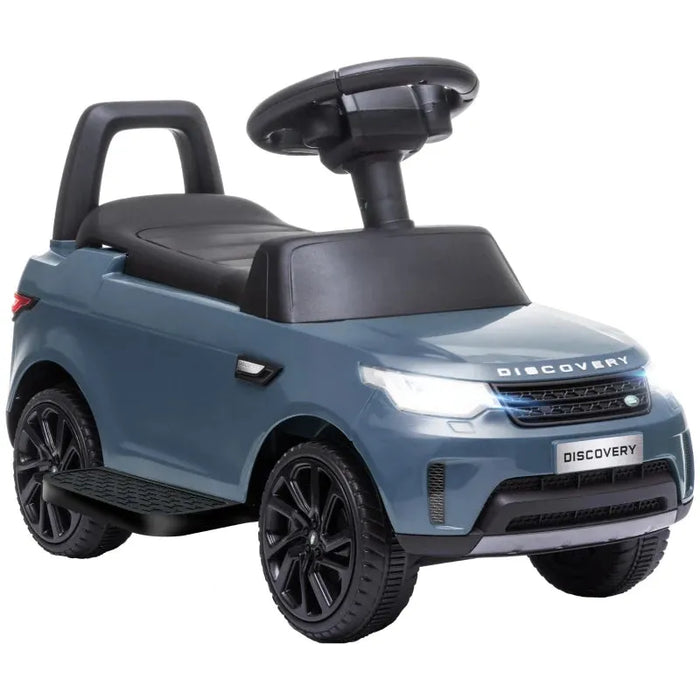 2-in-1 Toddlers Licensed Land Rover with Headlights in Light Blue 6V - Little and Giant Explorers AIYAPLAY