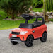 2-In-1 Toddlers Licensed Land Rover with Headlights in Red 6V - Little and Giant Explorers AIYAPLAY