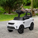 2-In-1 Toddlers Licensed Land Rover with Headlights in White 6V - Little and Giant Explorers AIYAPLAY