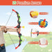 2 Kids Bow and Arrow Set with 20 Suction Cup Arrows - Little and Giant Explorers Costway