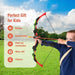 2 Kids Bow and Arrow Set with 20 Suction Cup Arrows - Little and Giant Explorers Costway