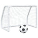 2 Kids' Football Goals with Ball (64 x 35 x 48cm) - Little and Giant Explorers vidaXL