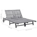 2-Person Sun Lounger Solid Acacia Wood - Little and Giant Explorers vidaXL