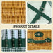 Wicker Picnic Basket for 2 Person with Cooler Compartment - Little and Giant Explorers Outsunny