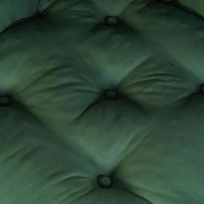 2-Piece Fabric Modular Sofa – Green | Pouffe Set - Space-Saving Modern Design VIDAXL - Little and Giant Explorers