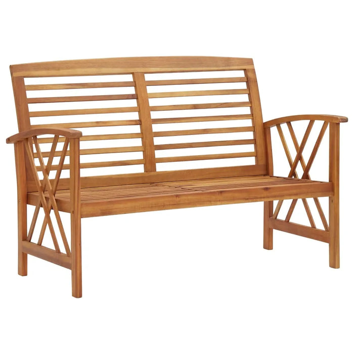 2 Piece Garden Lounge Set in Solid Acacia Wood - Little and Giant Explorers vidaXL