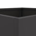 2 Planters in Black (32 x 30 x 29cm) - Little and Giant Explorers vidaXL