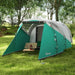 2 Room Camping Tent with Carry Bag (4-5 persons) - Little and Giant Explorers Outsunny