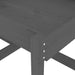 2 Sand Tables in Grey and Solid Wood Pine - Little and Giant Explorers vidaXL